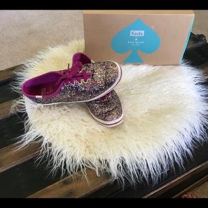 Keds for Kate Spade glitter shoes